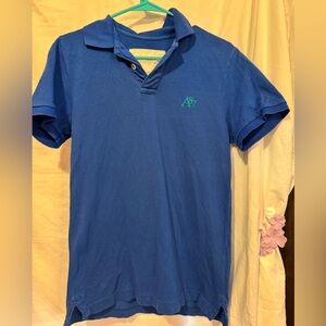 Aeropostale Blue Polo Shirt Classic Casual Style